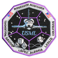 NASA STS-73 Transbordador espacial Mission Clumbia Parche bordado cosido