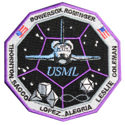 NASA STS-73 Space Shuttle Mission Clumbia Gestickter Aufnäher