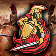 Patch de broderie à coudre Spartan Warrior 2