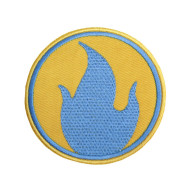 Team Fortress 2 Pyro Blue Embroidered Patch
