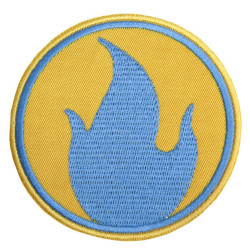 Patch ricamata Pyro blu Team Fortress 2