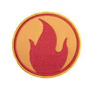 Team Fortress 2 Pyro Red Embroidered Patch