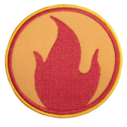 Patch brodé rouge Team Fortress 2 Pyro