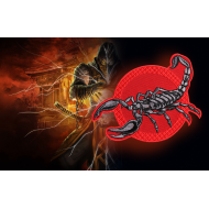  SWAT Scorpion Airsoft Spiel Sew-on Sleeve Patch Mortal Kombat