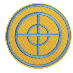 Patch ricamata blu di Team Fortress 2 Sniper