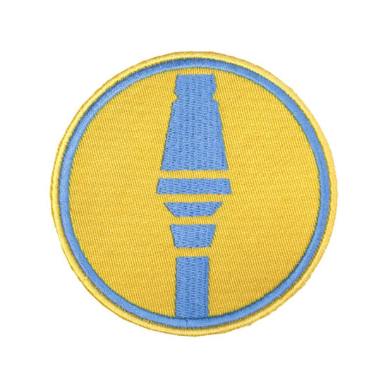 Patch brodé bleu / rouge Team Fortress 2 Soldier