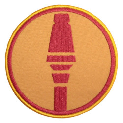 Patch brodé bleu / rouge Team Fortress 2 Soldier