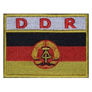 Patch per ricamo manica uniforme DDR FLAG SPACE