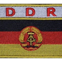 DDR FLAG SPACE Flights Uniform Ärmel Stickerei Patch