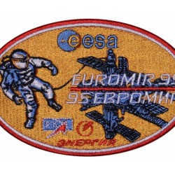 Soviet Space Programme Embroidered Patch Soyuz TM-22 #2