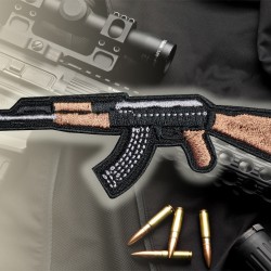 AK-47 gestickter Aufnäher