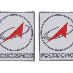 Federal Space Agency Sleeve Patch 2PC