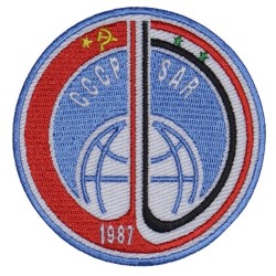 Soviet Space Programme Patch Soyuz TM-3 MIR