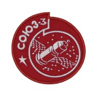 Soyuz-3 Soviet Space Program Uniform Patch USSR 1968#3