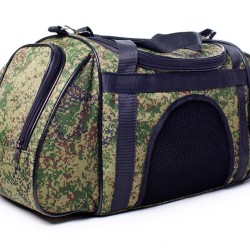 Carry bag for dogs / cats in Russian digital camo pet carrier sport