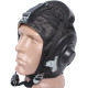 Casque de vol en cuir d'été de pilote soviétique