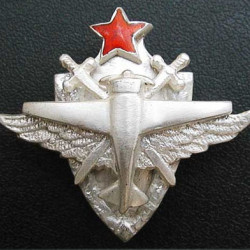 Soviétiques pilotes de l'armée de l'air du diplôme d'école badges