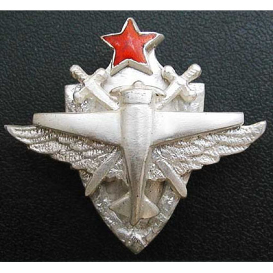 Soviétiques pilotes de l'armée de l'air du diplôme d'école badges
