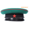 USSR ruso NKVD Fronteras Tropas Oficiales Sombrero de visera verde