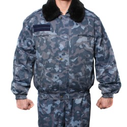 Ukrainische Polizisten blau urban camo Winteruniform Miliz 56-5 (US 46)