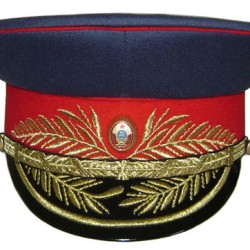 Soviétique générale de la police militaire de l'armée visière chapeau