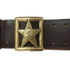 Soviet Generals military parade gilt leather belt