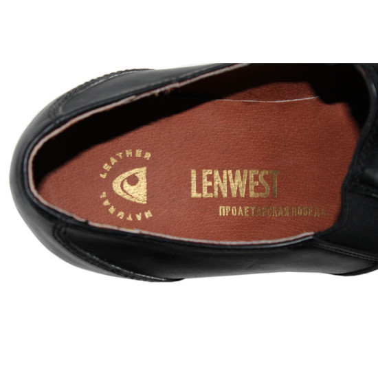 LENWEST Soviet chrome leather boots by Proletarian Victory