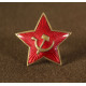 Alte authentische sowjetische Uschanka-Wintermütze Rote Armeemütze WWII-Typ