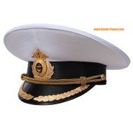 Soviet Navy fleet Captain parade visor cap