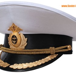 Soviet Navy fleet Captain parade visor cap