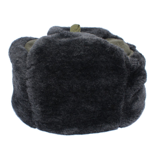 Sombrero Ushanka de piel de oveja de la guardia fronteriza del ejército soviético