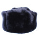 Soviet Police Officers sheep fur USHANKA winter hat