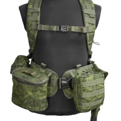 Russian modern LBV "TACTIC" tactical camo assault MOLLE vest