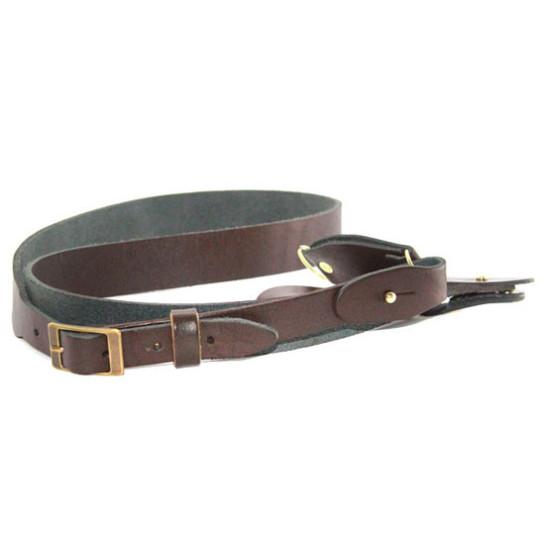 Leather shoulder sling Portupeya (ONLY) for belt