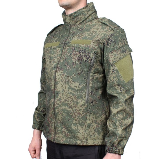 Russian Digital demi-season PIXEL camo Softshell jacket