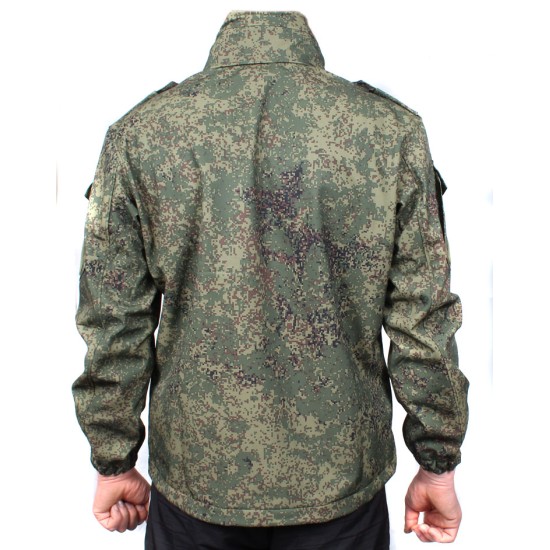 Russian Digital demi-season PIXEL camo Softshell jacket