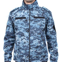 BLUE DIGITAL demi season camo Softshell jacket
