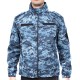 BLUE DIGITAL Russian demi season camo Softshell jacket