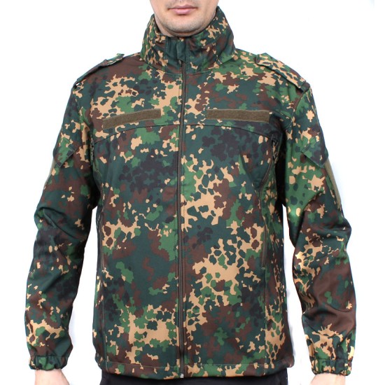 Semi-season rusa IZLOM camuflaje chaqueta Softshell