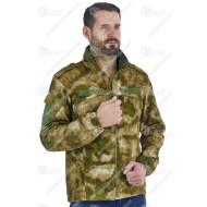 Airsoft demi-season MOSS camo Softshell jacket