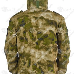 Airsoft demi-season MOSS camo Softshell jacket