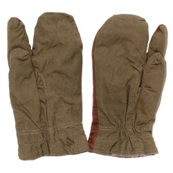 Gants d'hiver des soldats de l'armée soviétique