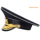 Soviet / Russian Navy Fleet Admirals black USSR visor Hat