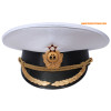 Soviétique navale capitaine russe défilé visière chapeau