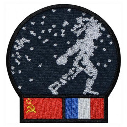 Patch di spazio per ricamo sovietico Interkosmos T-6 Soyuz