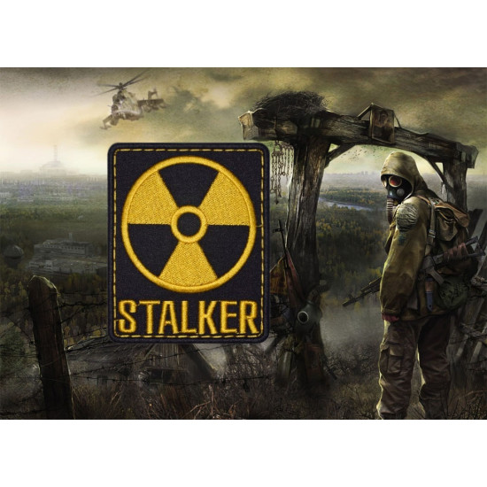 Stalker Game Radiation Sleeve Patch #1