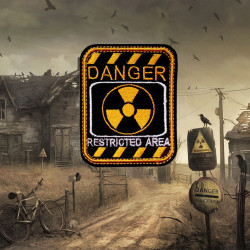 "DANGER - Restricted Area" Stalker patch 112