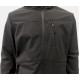 Warm Softshell black jacket STORM 20.20 Russian warm military style tactical gear