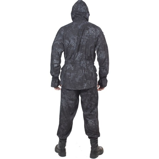 Masking camo uniforme costume Sumrak 1 noir crépuscule python