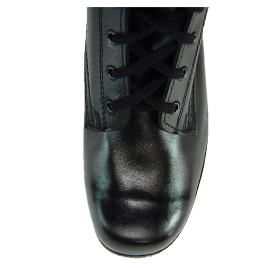 Airsoft Old Style chrome leather boots T-1